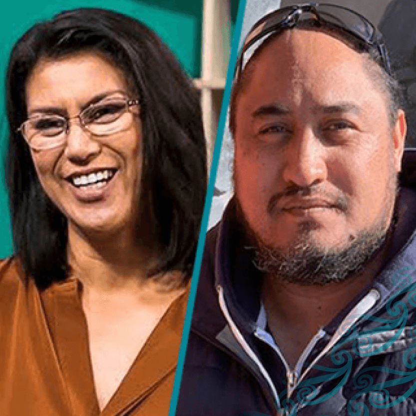 Leon Blake and Pānia Papa | Ngā Paerewa Paetae o Te Reo Māori