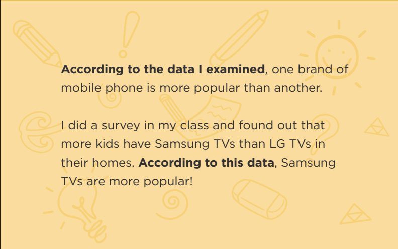 Good Writers Provide Evidence - Wall Cards